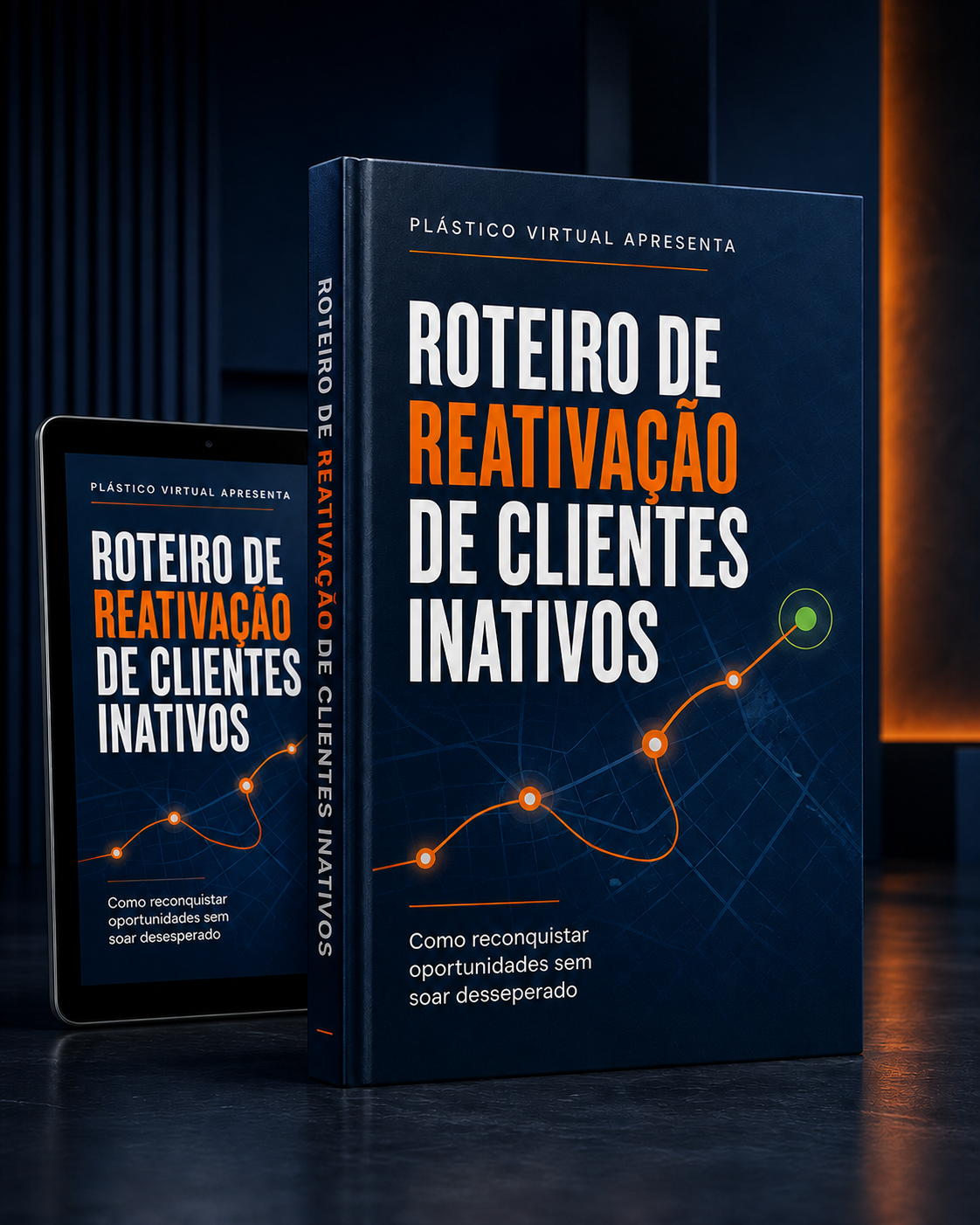 Capa do e-book Roteiro de Reativação de Clientes Inativos